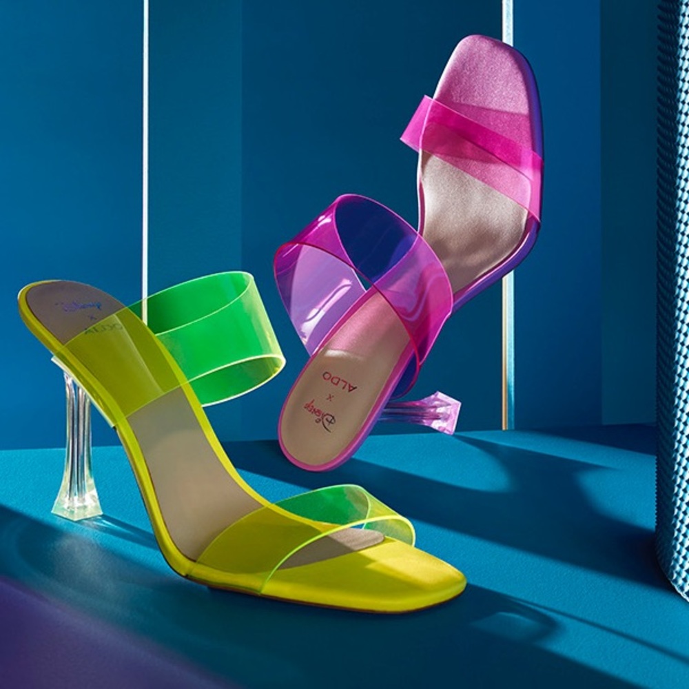 EUC! ALDO x Disney Step Sisters Cinderella Stiletto Heels - Picture 7 of 9